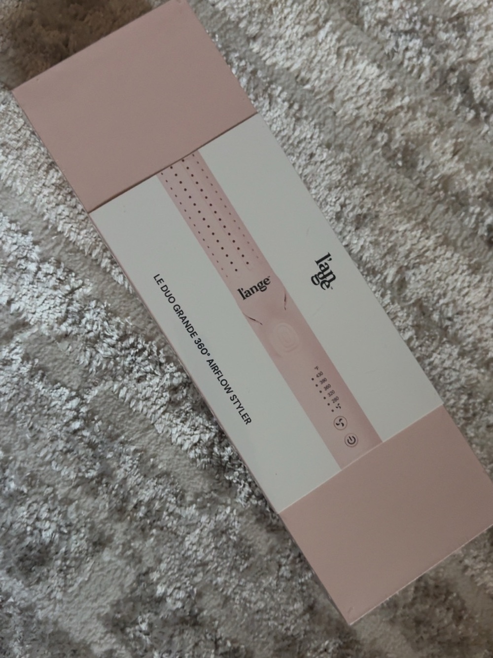 Lange 360° Airflow Hair Styler - Light Pink